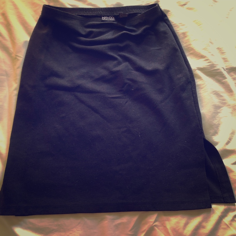 NY& Company Side Slit Dress Skirt